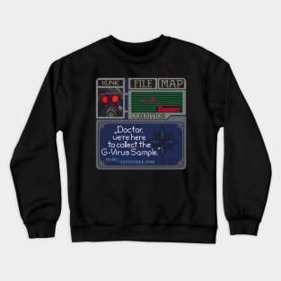 Resident Evil Hunk Pixel Art Crewneck Sweatshirt